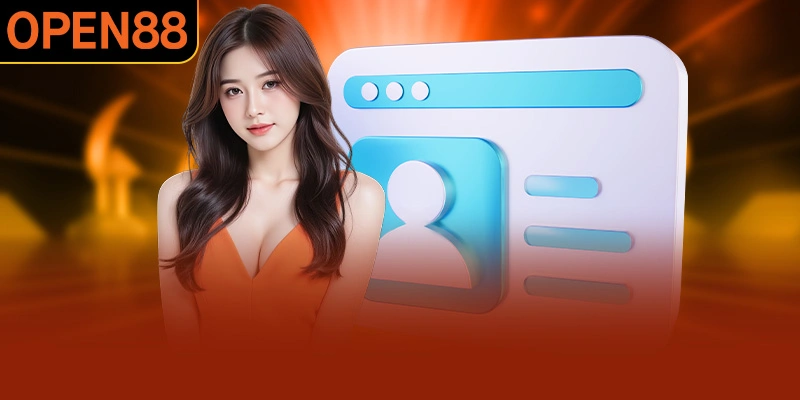 Hội viên cần điền đúng thông tin vào form đăng ký OPEN88